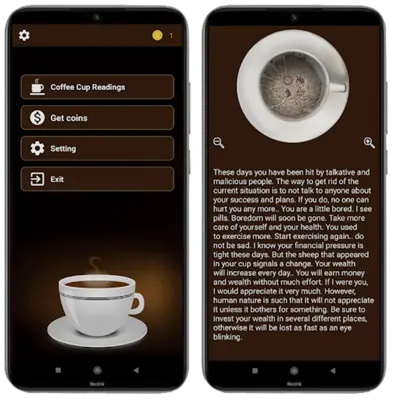 Coffee Cup Reading android App screenshot 3